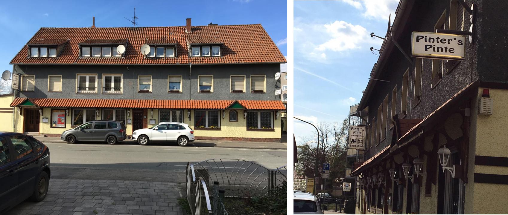 Pinter's Pinte Frontansicht